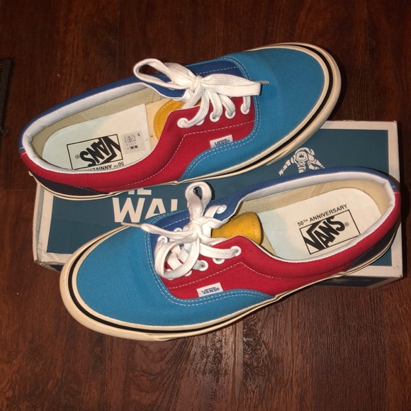 50th Anniversary multi color Vans - Picture 2 of 5